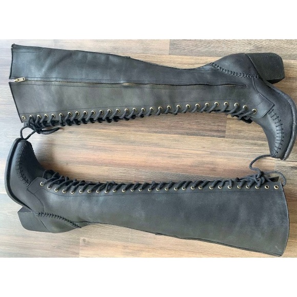 Free People Shoes - Free People Jeffrey Campbell Over The Knee Boots 8